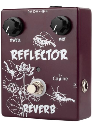 Pedal Guitarra Spring Reverb Caline- Reflector