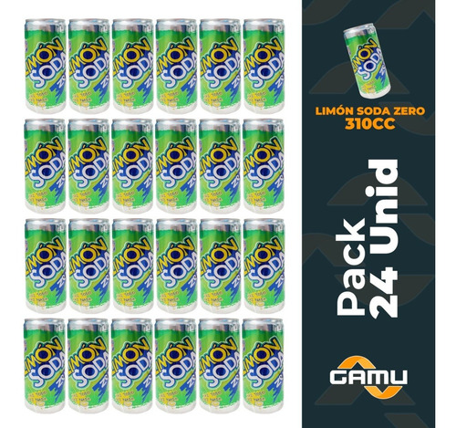 Canada Dry Limón - Soda Zero 310ml - 24 Pack