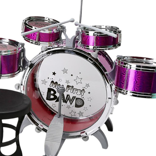 Juego De Batería De Jazz Para Niños, Instrumento De