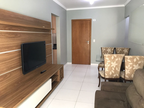 Imagem 7 de 23 de Apartamento 2 Dormitórios Com Móveis Planejados, Infraestrutura E Lazer Na Cobertura E Perto Da Praia Na Vila Tupi Em Praia Grande - Sp - Ap00520 - 70459965