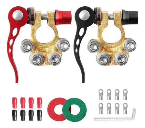 Positivo Negativo Terminal De Batería Conector Abrazadera
