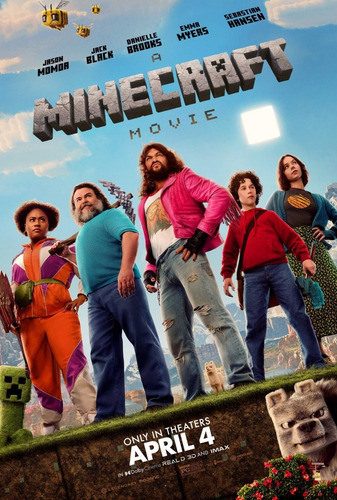 Minecraft (2025) Película Digital 1080p Hd (Usado)