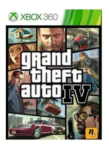 Jogo Grand Theft Auto V (gta 5) Xbox 360 Mídia Física