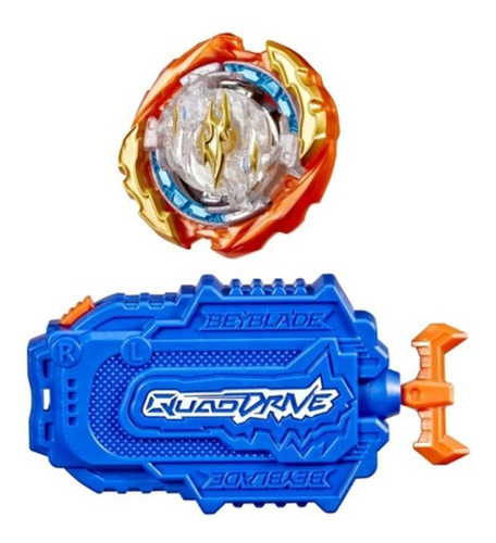 Juego De Lanzador De Cuerdas Beyblade Burst Quaddrive Cyclon