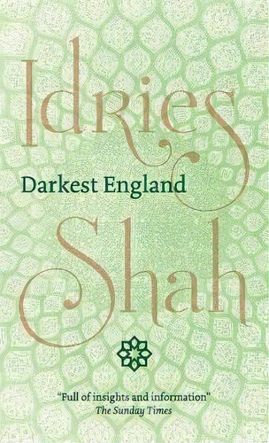 Darkest England, De Idries Shah. Editorial Isf Publishing, Tapa Dura En Inglés