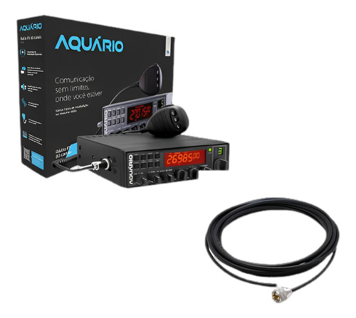 Rádio Px Aquário Rp-80 Com 80 Canais Homologado + Cabo 5,5 M