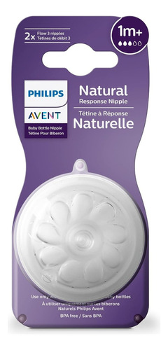 Tetina para biberón Avent Philips Natural SCY963/02