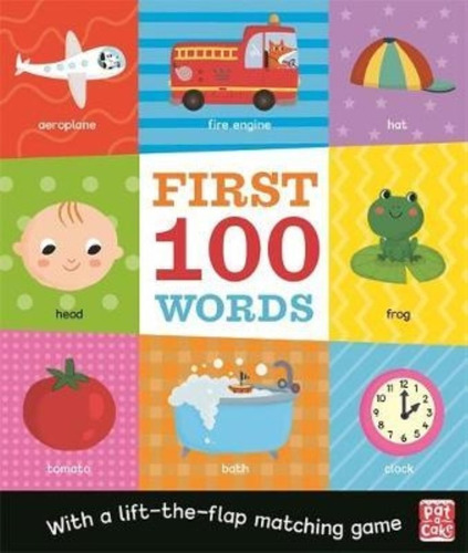 First 100 Words - With A Lift The Flap Matching Game