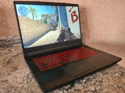 Notebook Gamer Msi Rtx 3060, Tela 144hz, I7 10th, 32gb Ram Preto (Usado)