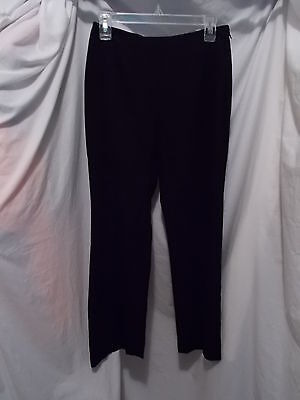 New Gloria Vanderbilt  The Grayson Pant  Black Size 6 Sh Mww