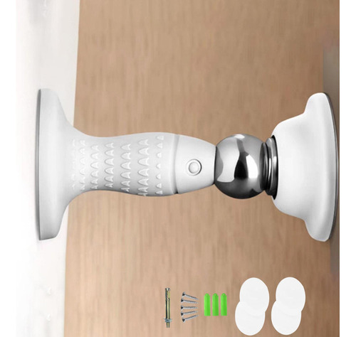 Jkuy Tope De Puerta Magnético Protector De Pared Sujeta