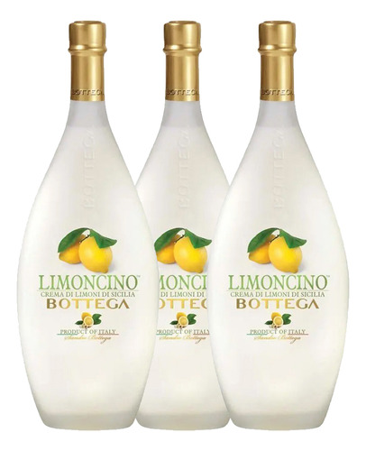 Licor fino sabor limoncino e creme de limão por 6 unidades de 3000mL