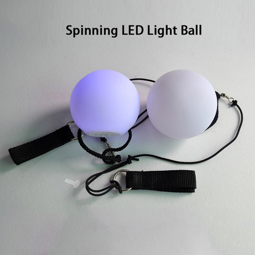 M Bolas Led Poi Balls, 2 Unidades, 9 Modos, 7 Colores