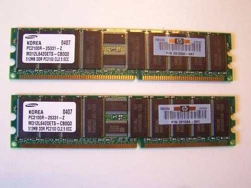Memória RAM  512MB 1 HP 261584-041