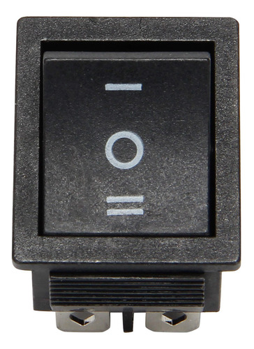 Interruptor Basculante Dpdt Con 6 Terminales Y 3 Posiciones,