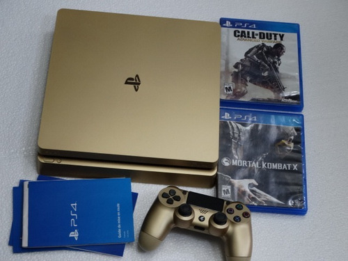 Play Station 4 Dorado Edicion Especial De 1tb 