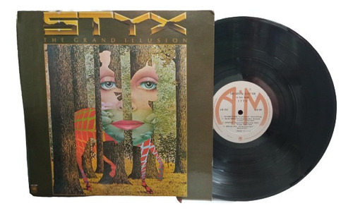 Lp - Acetato - Styx - The Grand Illusion - Am Records - 1977