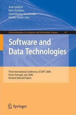 Libro Software And Data Technolgoies : Third Internationa...