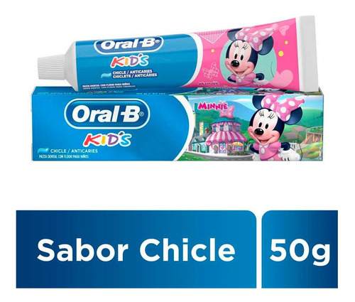 Oral B Pasta Dental Kids Minnie 1 Unidad X 50 Gr