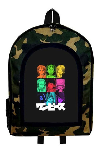 Mochila Camuflada One Piece A41