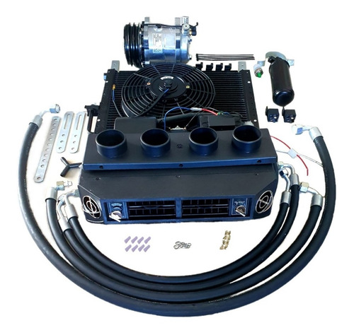 Kit Ar Condicionado Automotivo Universal Duas Unidades