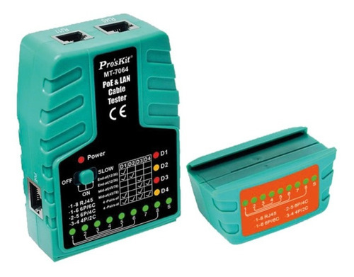 Tester De Red Redes Probador Cable Líneas Proskit Mt-7064