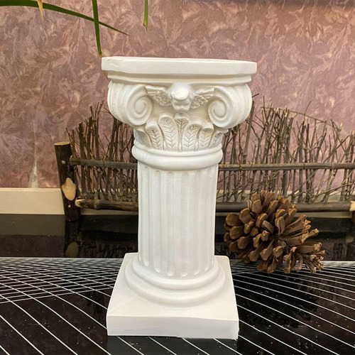 Estatua De Pilar Romano, Soporte De Pedestal Para Cocina,