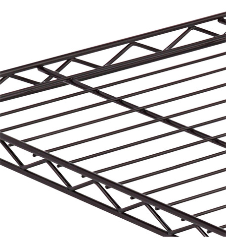Estantería Rack Metálico Decoteam 4 Estantes Ajustable