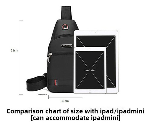 Apply To Bolso De Pecho Resistente Al Agua For Hombre,