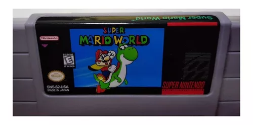 Super Nintendo Snes Jogo Super Mario World (pt-br)