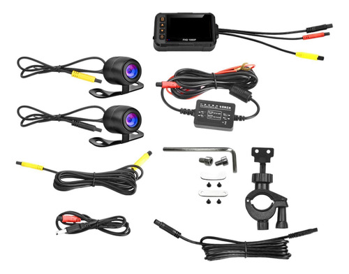 Motorcycle Dashcam 64gb Card Waterproof Vehicle Powered 720p