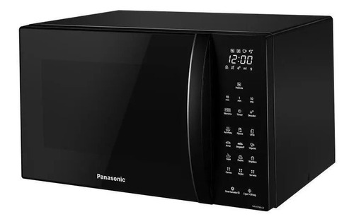 Imagem 2 de 4 de Micro-ondas Panasonic NN-ST66LBRU preto-fosco 32L 127V