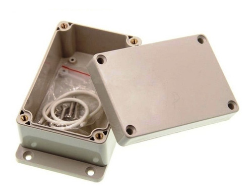 Caja Plástica Para Aplicaciones Electronicas.