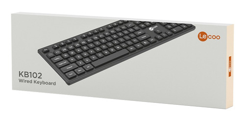 Teclado USB Lenovo Abnt2 Low Key Membrane Kb102 Lecoo