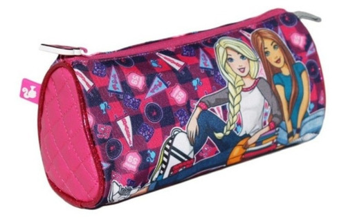 Estuche Piramide Barbie Amigas Escolar Girls 