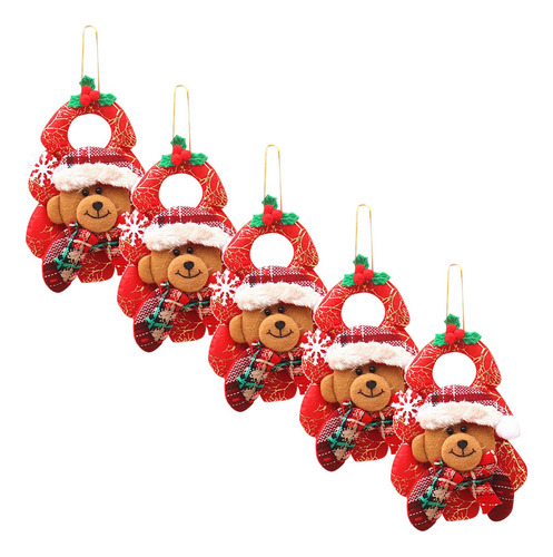 Un Árbol De Navidad Con Diseño De Muñeco De Nieve Con Ciervo