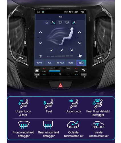 Multimídia Android Tesla Chevrolet Cruze Lt 2017/22 Carplay