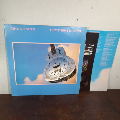 Imagem 1 de 6 de Vinil Lp Dire Straits Brothers In Arms Encarte Poster Ótimo