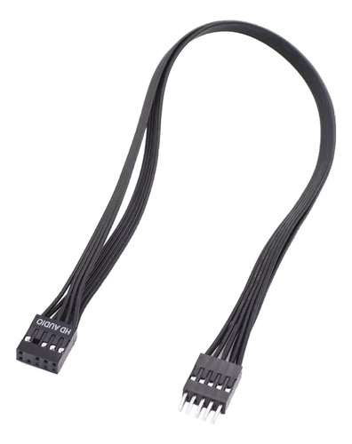 Cabo Extensor Hd Audio Ac97 Macho Para Fêmea 9 Pinos 