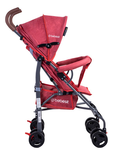 Coche Paseo Infantil 360 1326 Lx Rojo