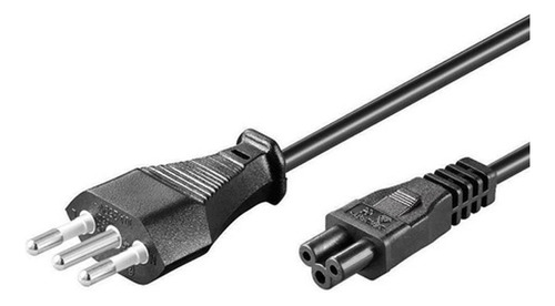 Cable De Poder Tipo Trébol, 1.8 Metros 32cblac600