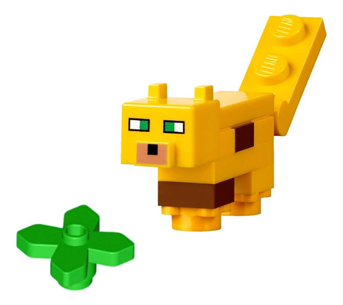 Minifigura Lego Minecraft - Ocelote Animal (de Los Juegos 21