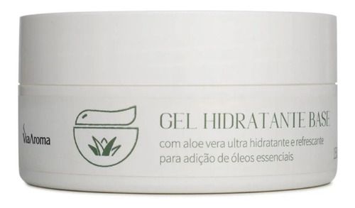 Gel Hidratante Neutro Base Carreador Via Aroma - 150g Tipo De Embalagem Plástico