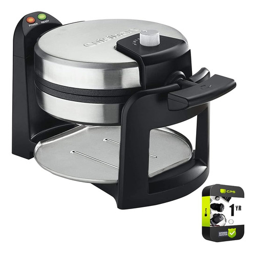 Cuisinart Waf-f30 Round Flip Belgian Waffle Maker Paquete Ne