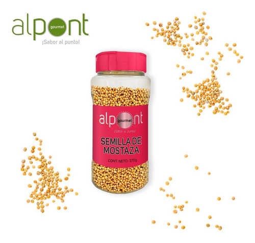 Alpont Semilla De Mostaza Entera 370 Gramos 2 Piezas