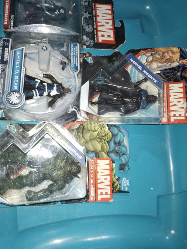 Marvel Universe 4 Figuras Abomination Nick Fury Cloack And (Usado)