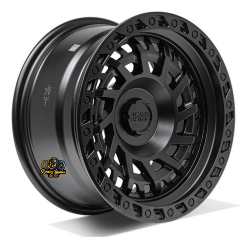 Rin 16 Black Rhino Para Toyota - Set De 4 Unidades