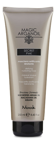 Nook Pak Secret Mask Sedificante Aceite De Argan Hidratante,