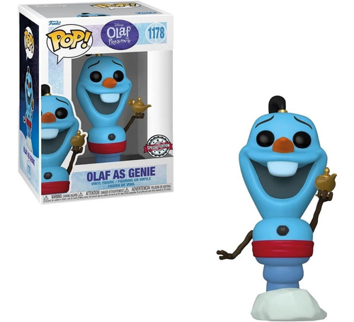 Funko Pop Disney Olaf Presents Olaf As Genie Special Edition