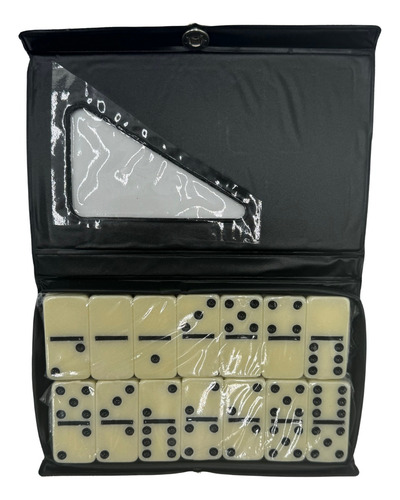 30 Domino Juego Plastico Con Estuche Mayoreo Fiesta